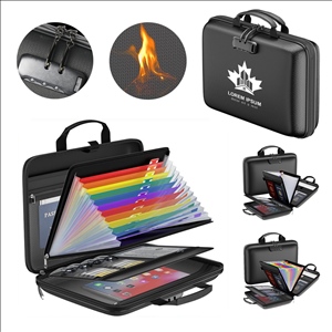EVA Fireproof Hard-Shell Document Organizer